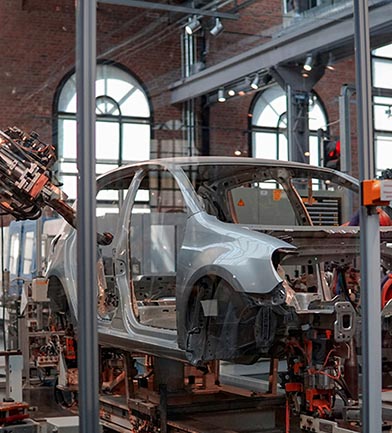 Kugeln in der Automobilindustrie